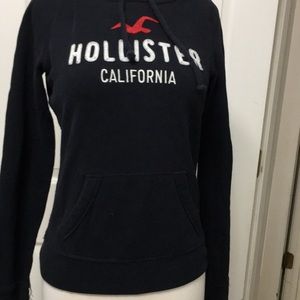 Black hollister hoodie